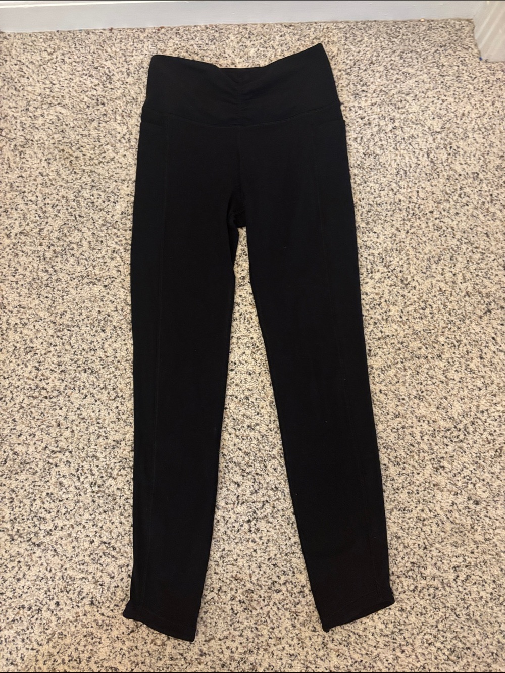 Athleta Girl Size 12 Black Leggings with Pockets